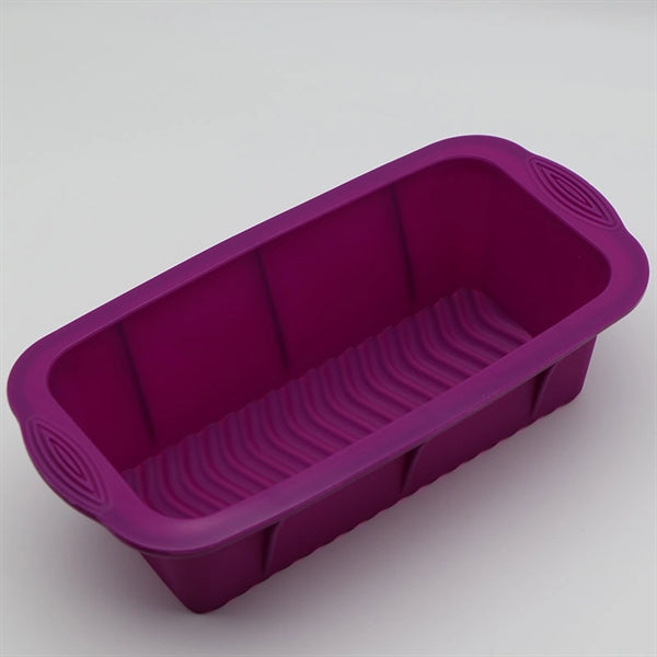 DIY Kitchen Silicone Rectangular Mold Baking Cake Pan