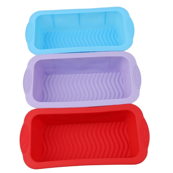 DIY Kitchen Silicone Rectangular Mold Baking Cake Pan