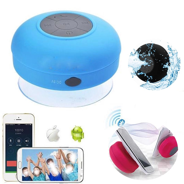 Shower Waterproof Sucker Wireless Speaker
