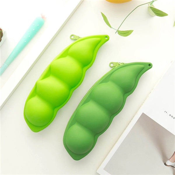 Mini Cute Silicone Pencil Pouch For Kids