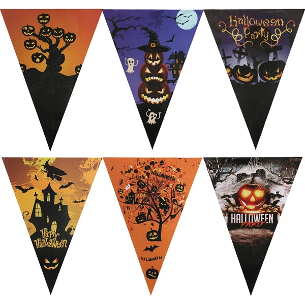 Outdoor Custom Full Color Imprinting PVC Bunting Flags
