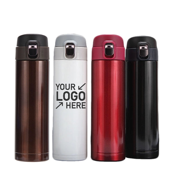 17Oz Insulated Travel Water Bottle
