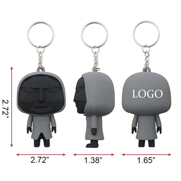 Masked Man Game Figure Doll Cosplay Keychian