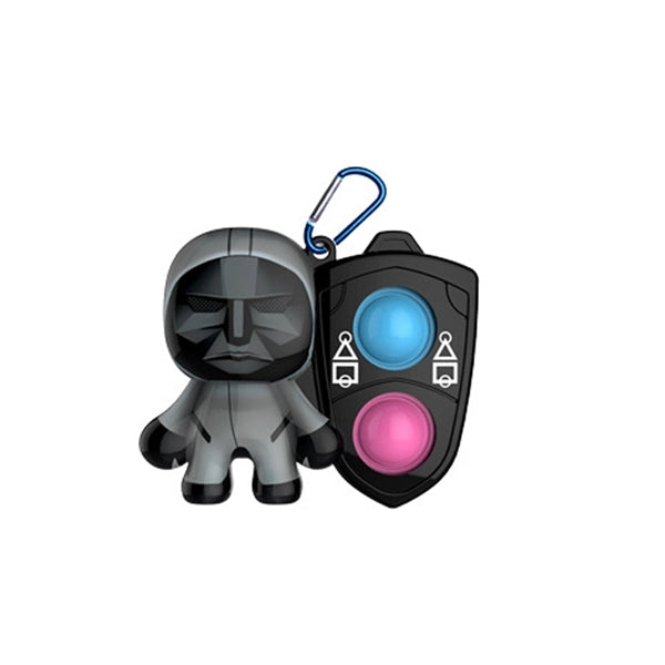 Children Adult Simple Dimple Fidget Keychain Toy