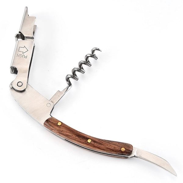 Wine and Beer Corkscrew Multi Tool With Sleeve