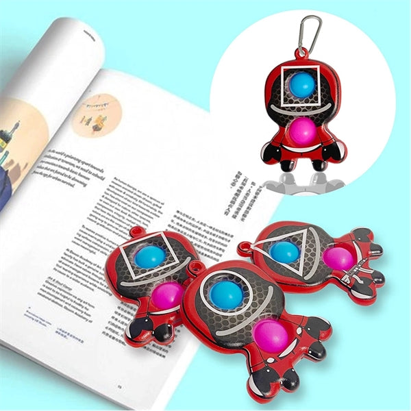 Simple Dimple Fidget Toy Keychain