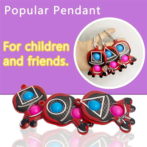 Simple Dimple Fidget Toy Keychain