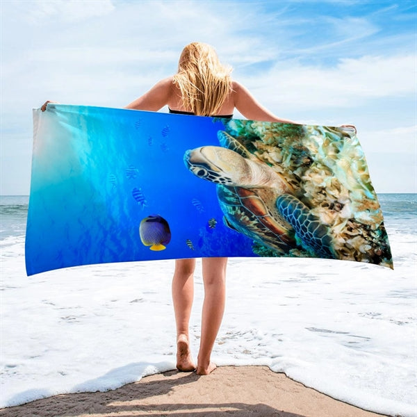 Microfiber Swim Beach Towel for Kids,Women,Men