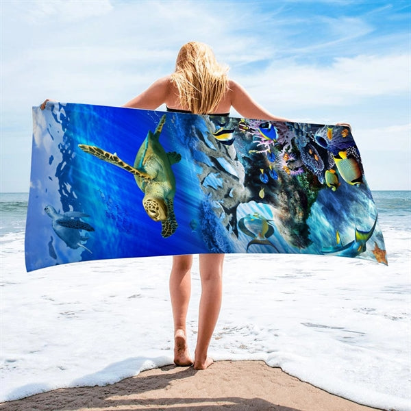 Microfiber Swim Beach Towel for Kids,Women,Men