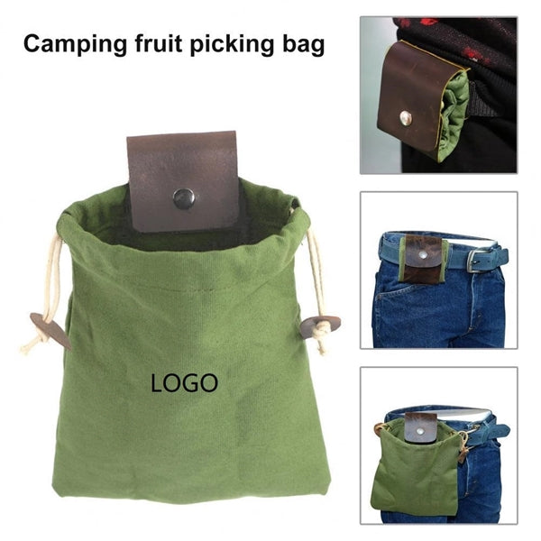 Orchard farm garden harvest gathering fruit picking bag
