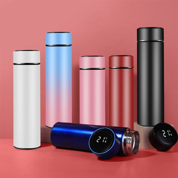 Gradient Smart sports bottle with LED temperature