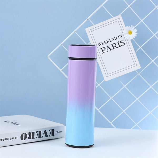 Gradient Smart sports bottle with LED temperature