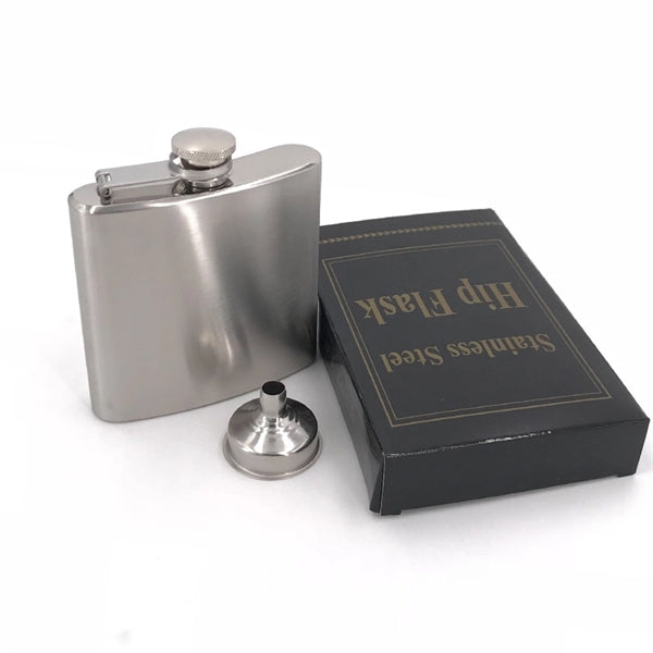 Liquor Bottle 7oz Stainless Steel Hip Flask Flagon