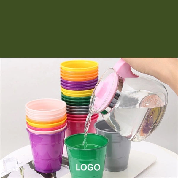 7 oz Disposable Colorful Plastic Cups