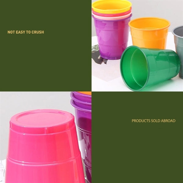 7 oz Disposable Colorful Plastic Cups