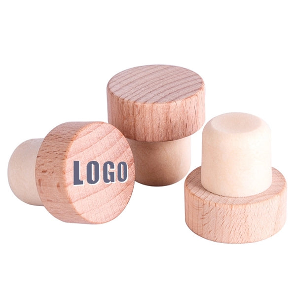 Beech Wood Wine Stopper