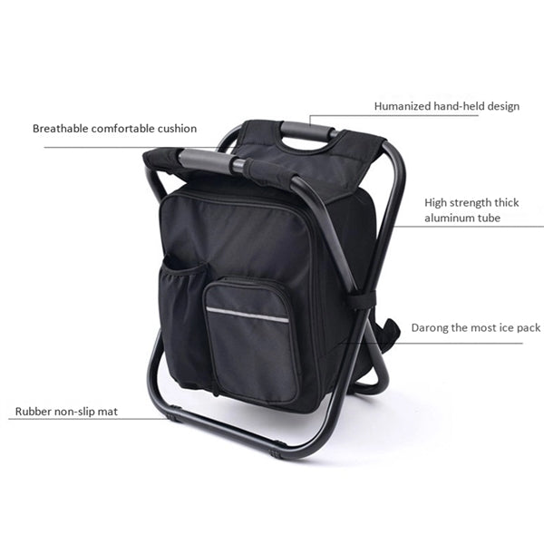 Insulated Cooler Backpack Chair