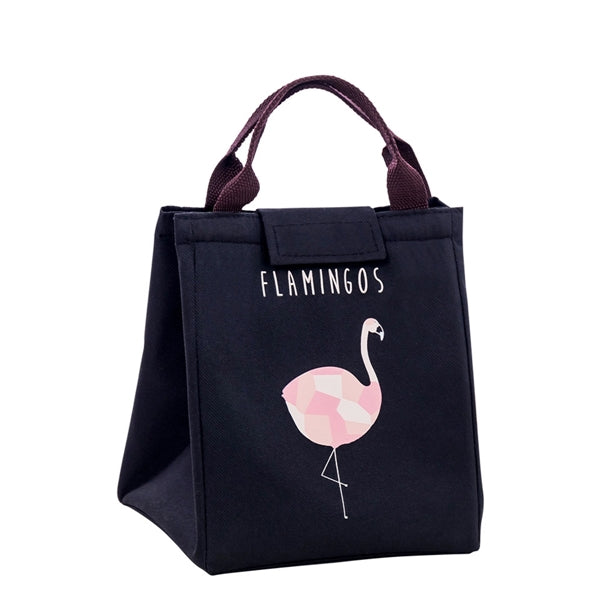 Flamingo Tote Bag Thermal Meal Prep Lunch bag