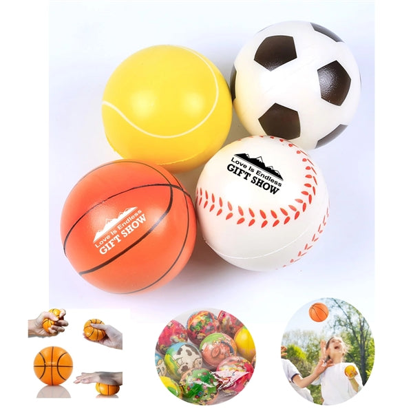Foam Stress Reliever Press Toys Balls