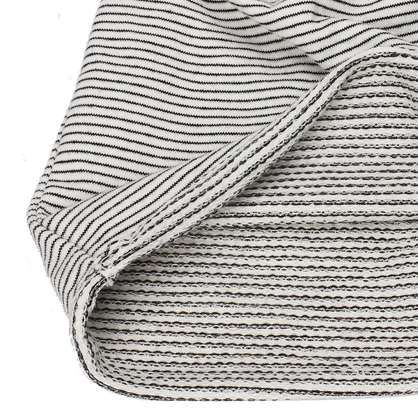 Pinstripe Knit Beanie