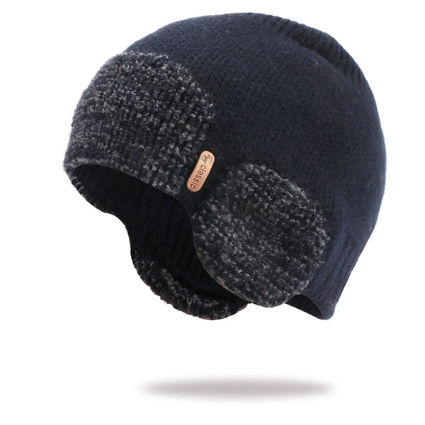 Alaska Woolen Knit Beanie With Ear Protection