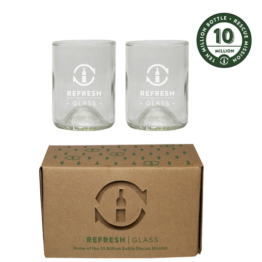 12 oz 2 Pack of Glasses