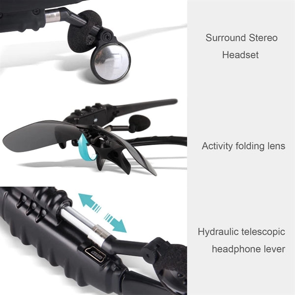 Wireless Sunglasses Anti-ray Stereo Headphones