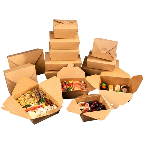 Disposable Kraft Takeout Box