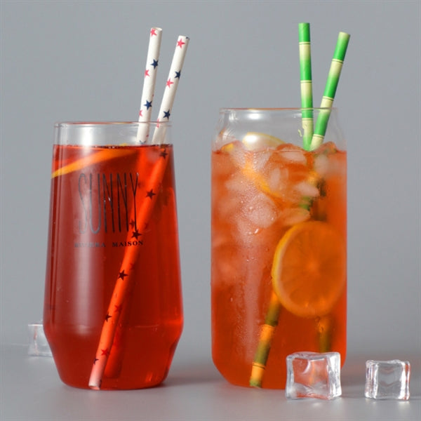 Classic Paper Straw Set - 100pc