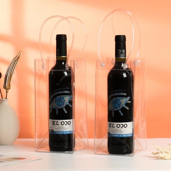 PVC One Bottle Wine Bags