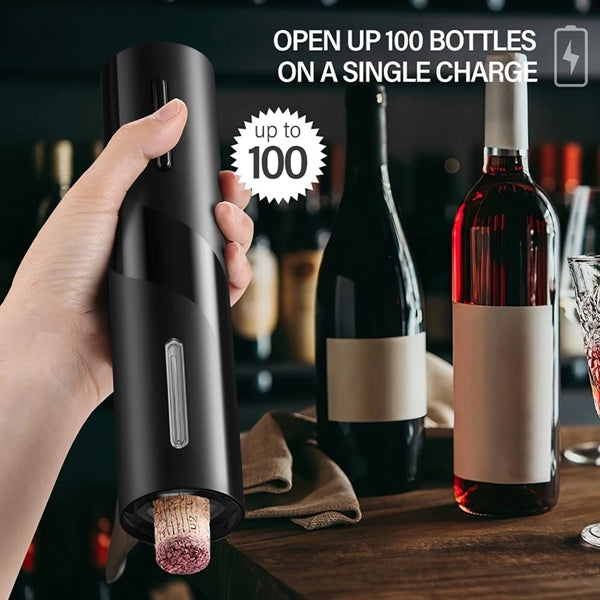 4-in-1 Electric Wine Bottle Opener Kit