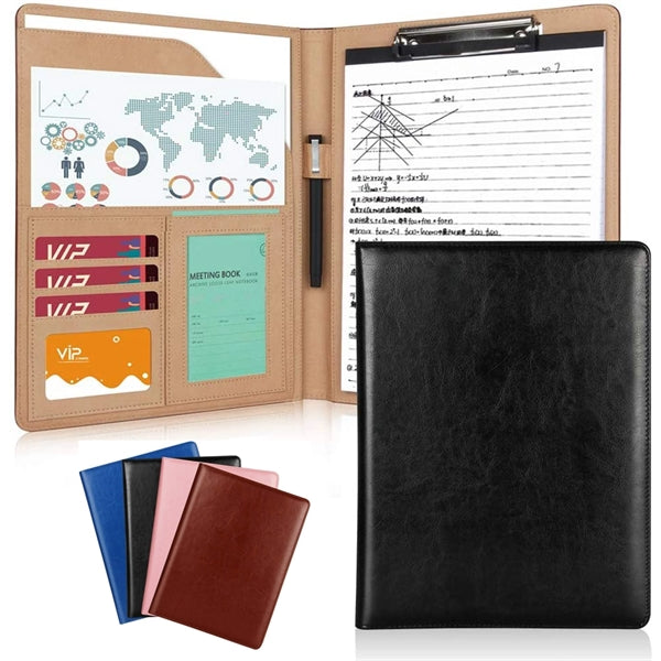 Multifunctional A4 Heathered Padfolio