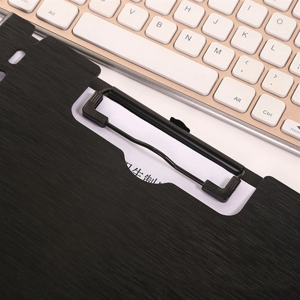 Retractable mounting hole A4 folder
