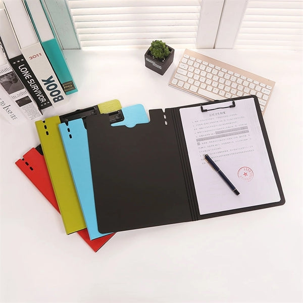 Retractable mounting hole A4 folder