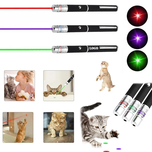 Red Green Blue Laser Pointer for Cats Dogs