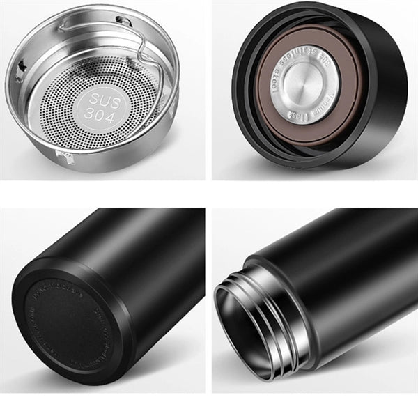 Stainless Steel Intelligent Temperature Measuring Vacuum Cup