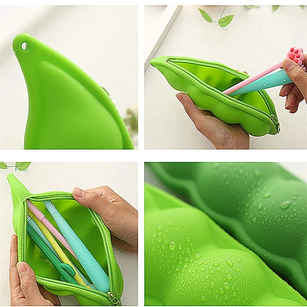 Mini Cute Silicone Pencil Pouch For Kids