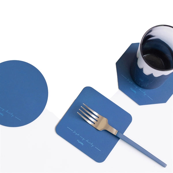 Klein Blue Coaster Rectangle Cup Wad