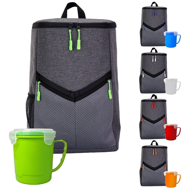 Victory Soup Backpack Cooler Set