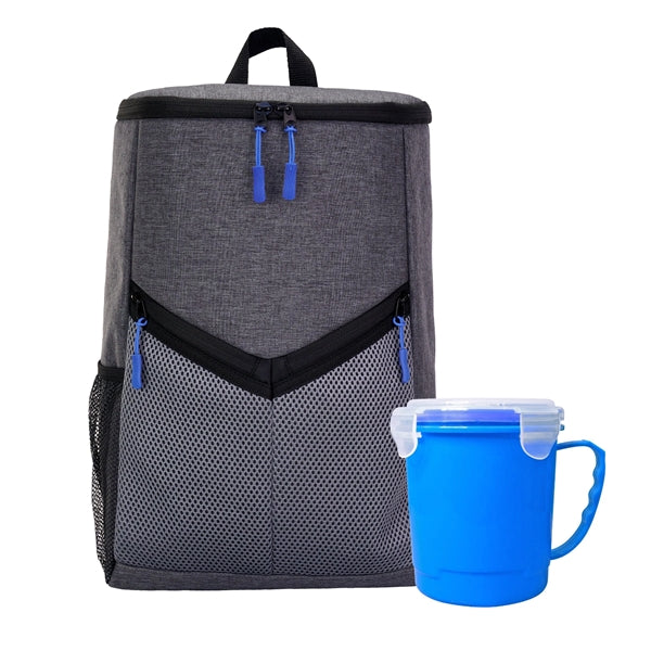 Victory Soup Backpack Cooler Set