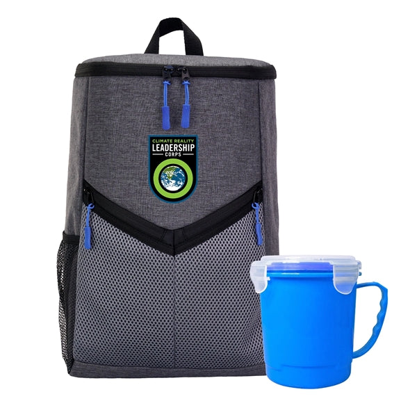 Victory Soup Backpack Cooler Set