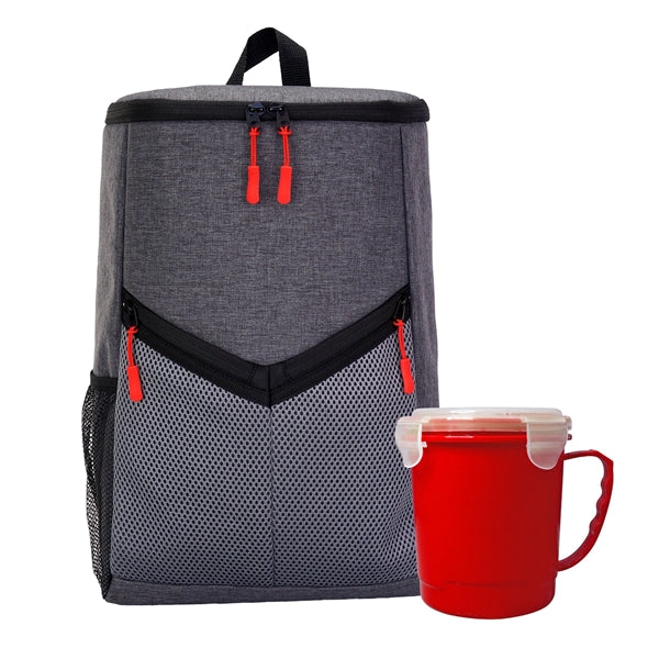 Victory Soup Backpack Cooler Set