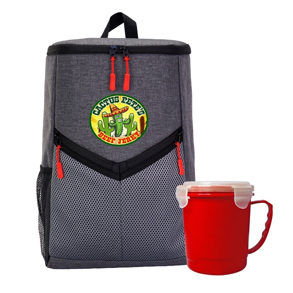 Victory Soup Backpack Cooler Set