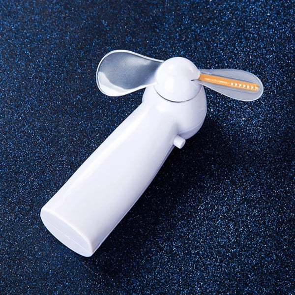 Mini Hand Held Message LED Light Fan