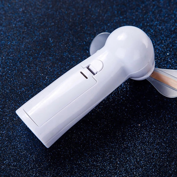 Mini Hand Held Message LED Light Fan
