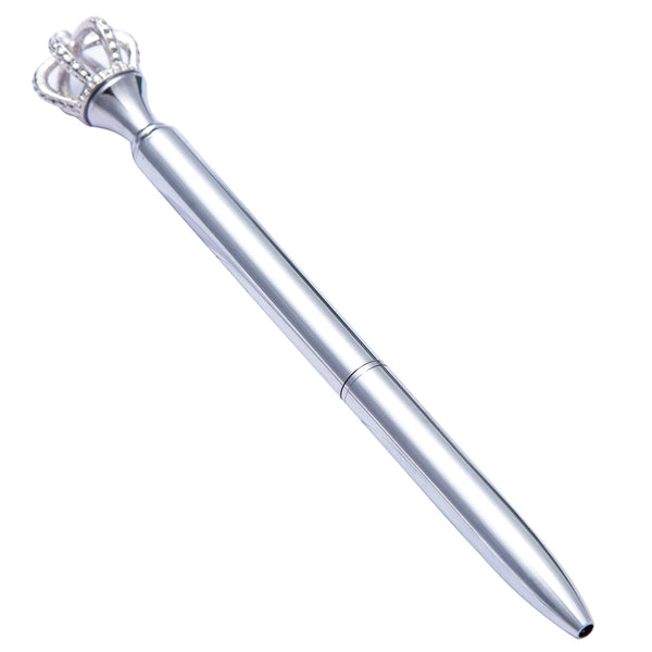 Shiny Metal Royal Crown Ballpoint Pen