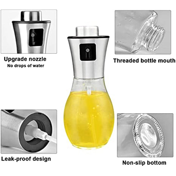 200ml stainless steel kitchen spray bottle