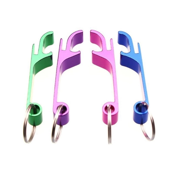 Metal Bottle Opener Keyring