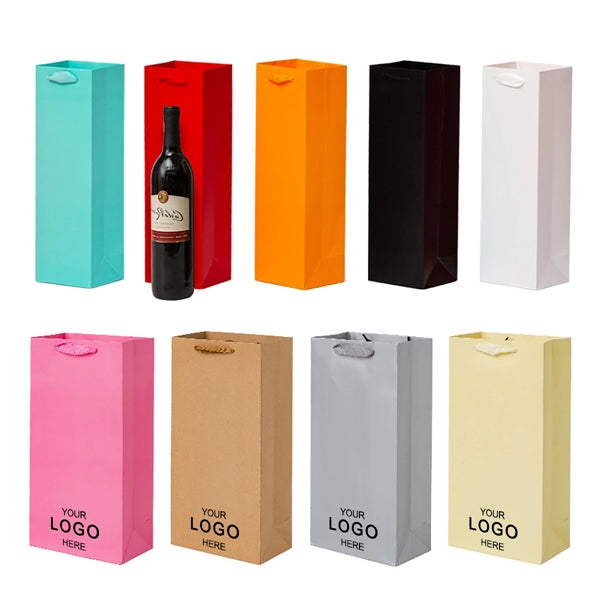 Paper Portable Gift Wine Bag