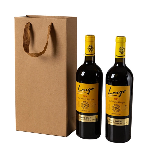 Paper Portable Gift Wine Bag